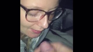 Preview- Daddy Won’t Stop till He’s Done, Blonde Glasses Skank Sucks