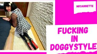 SISSY AMATEURS CROSSDRESSER FUCKING in Doggystyle