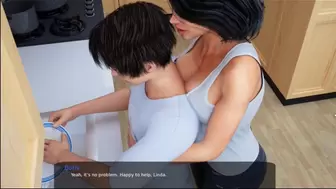 7-Milfy City - V0.6e - Part 7 - Linda is getting very Horny (dubbing)