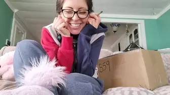 Unboxing a Package from my Special Pup