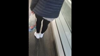 Step Mom Public Flashing Titties get Boned by Step Son in Supermarket