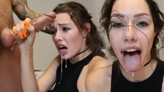 NO MERCY for my Throat - ROUGH Deepthroat and Facefucking - Shaiden Rogue