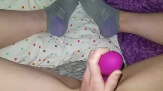 Teasing snatch SELF PERSPECTIVE in ankle socks