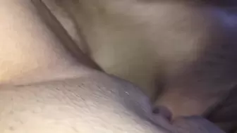 She enjoys doggy and I love the view (full length)