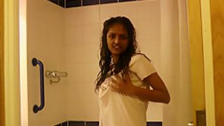 Desi Skank Erotic Nude Dance With Masturbate While Taking Indian Shower