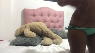 My gf sends me a movie in my underwear to make me horny at work