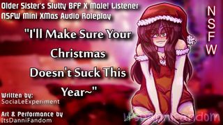 【R18+ XMas Audio RP】Your Sister's Naughty BFF Cumming in Your Room, Wants Your V-Card【F4M】
