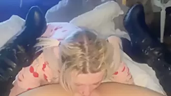 18yo Chloe Eats My Cunt So Good!! I Had To Get Rough And Show Her Who’s Boss