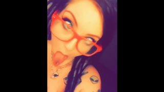 Babygirl_goth Ahegao Face on Snapchat