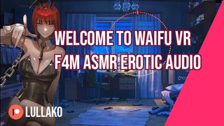 Welcome to Waifu VR ♥ FEMDOM ASMR F4M Full SFX