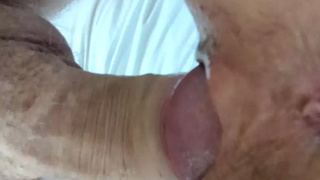 Close up self perspective cunt fuck of my sweet french milf wifey - tasty vagina and ass-hole