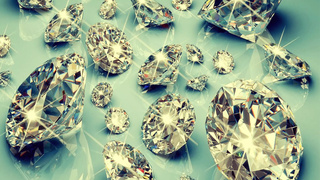 Diamonds are a lady's best friend - or rod! LP