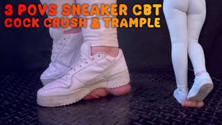 three POVs Sneakers CBT Meat Crush and Trample