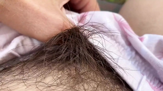 Hairy Cunt Homemade Outdoor Film Mix Of