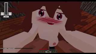Finding a alluring cat-like slut Luna ends up in a fine fucking | Minecraft - Jenny Sex Mod Gameplay