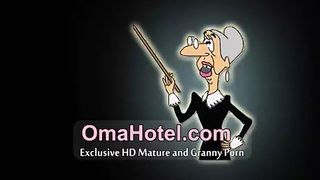 Oma Hotel-Rosa, nasty old lady loves to feel some carrots in her hairy snatch
