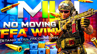 Modern Warfare two: ''NO MOVING FFA WIN'' - Free For All Challenge #1 (MW2 Stationary FFA Win)