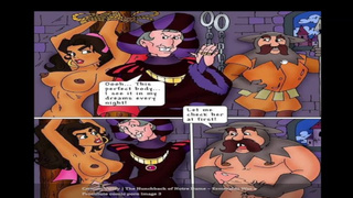 The Hunchback Of Notre Dame – Esmeralda Was A Chick Group Sex Comic Porn