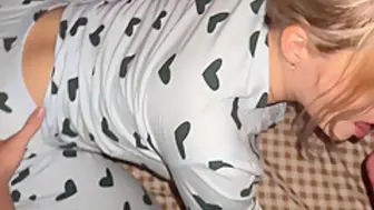 Rammed Doggy Style Stepsister In Pajamas And Filmed It 11 Min