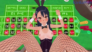 Hayase Nagatoro and I have intense sex in the casino. - Don't Toy with Me, Miss Nagatoro SELF PERSPECTIVE Cartoon