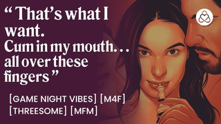 Sperm in my Mouth… [Audio Porn] [Threesome]