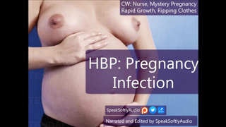 HBP- Mysterious Infection Gives Nurse A Huge Pregnancy Belly And Humongous Melons