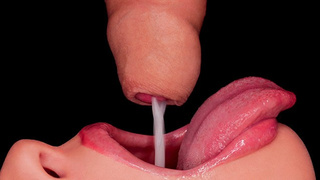 CLOSE UP: BEST Milking MOUTH made You SPUNK TWICE! Sensual FORESKIN Bj! Blowing UNCUT Prick! ASMR