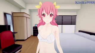 Airi Momoi and I have intense sex in the bedroom. - Project SEKAI POINT OF VIEW Asian cartoon