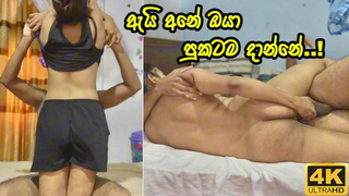 එහාගෙදර කෙල්ලට පුකේ ඇරල ඇතුලෙම යැව්වා | Charming Youngster Lady gets drilled after she cheated - Sri Lanka