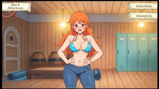 Lusty Buccaneers [ PARODY Anime Game ] Ep.two NAMI is STRIPPING for more than 1 PIECE !