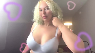 Giant Titties Blonde FAT WOMAN Skank