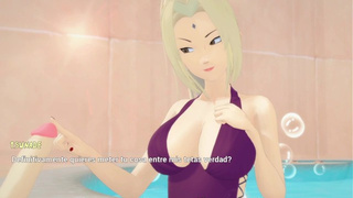 Playing with Slut Tsunade's Massive Breasts - Naruto Trainer P12