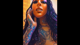 Femdom Dominatrix Feet Foot Worship Bizarre toes verbal Humiliation Vampire Nipple tattoo