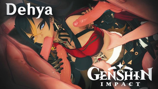 DEHYA GENSHIN IMPACT INTENSE SEX - CARTOON DELUXE [DELUXE]FREE