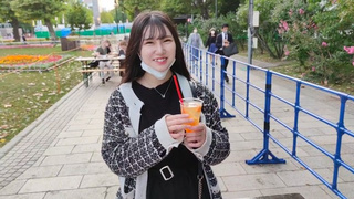 Asian sweetie students vlog in Sapporo Autumn Festival.