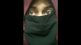 Delicious hijab bitch