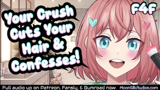 [F4F] Tomboy Bestie Cuts Your Hair [Best Friends to Couple] Part two!
