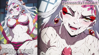 Daki - Demon Slayer Asian cartoon