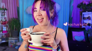 pee countdown + cleavage tease (FULL MOVIE)