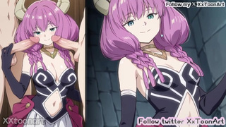 Frieren Asian cartoon - Beyond Journey's End - 葬送のフリーレン - Aura - アウラ is on top