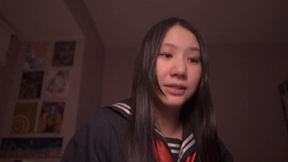 Innocent Asian Schoolgirl Sins and Seeks Repentence