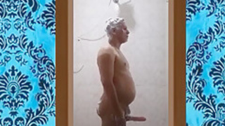 O Meu Banho Gostoso Com o Pau Duro 018