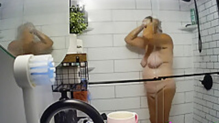 Found All My Dad's Hidden Cam Recordings of My Mom Mrs. Joanne Tanner the Real Public Schoolteacher in the Shower