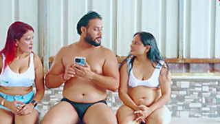Super hot desi couple enjoyed their first sex in the bathroom