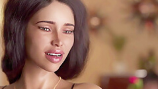 Curvaceous lady uses her assets to drive man to ecstasy in steamy animation step fantasy - Hot 3d mommy wants creampie