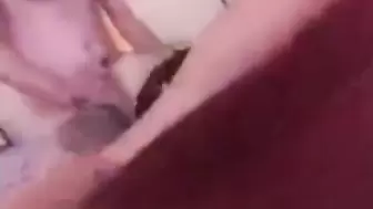 “cum inside me Daddy” Sexy Creampie after Anal