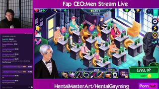 Hot Showers! Fap CEO: Men Stream #10 W/HentaiGayming