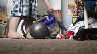 Hardcore Vacuum Cleaner Sucking and Mercilessly Devouring everything Touching the Floor