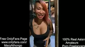 Tinder Lady in Thailand. Free Sex with Gigantic Boos Local MILF